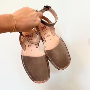 Pons Avarcas Classic Strap Sandals